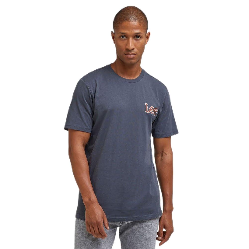 Lee Essential T-shirt homme S bleu dusty navy coton