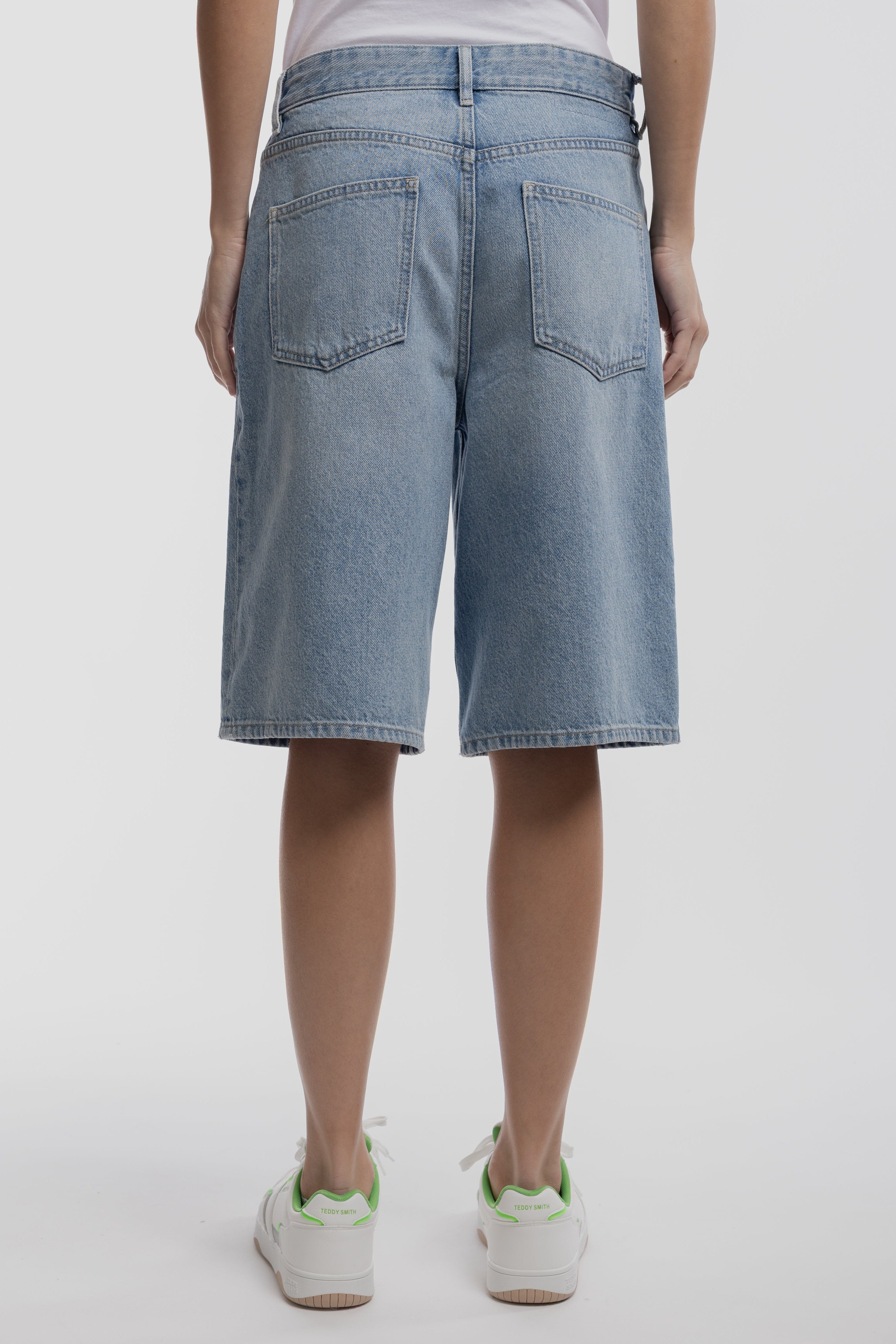 Teddy Smith S-Tomboy short femme indigo clair large