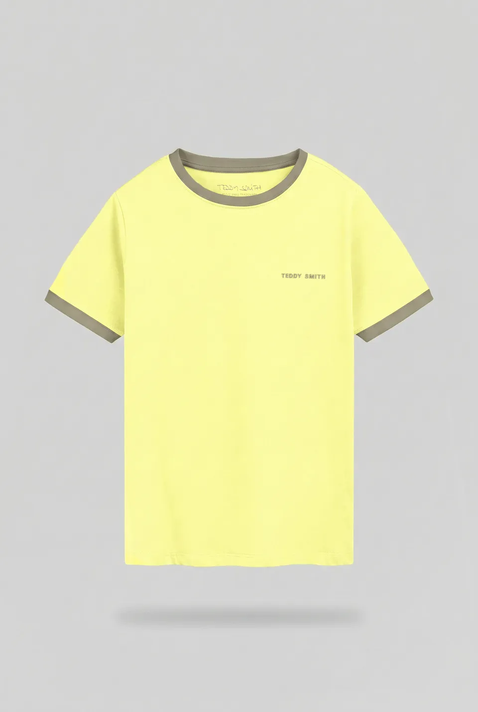 Teddy Smith The-Tee 2 R MC t-shirt jaune citronnade