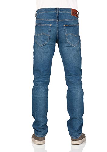 Lee Daren jean homme droit bleu denim stretch coton