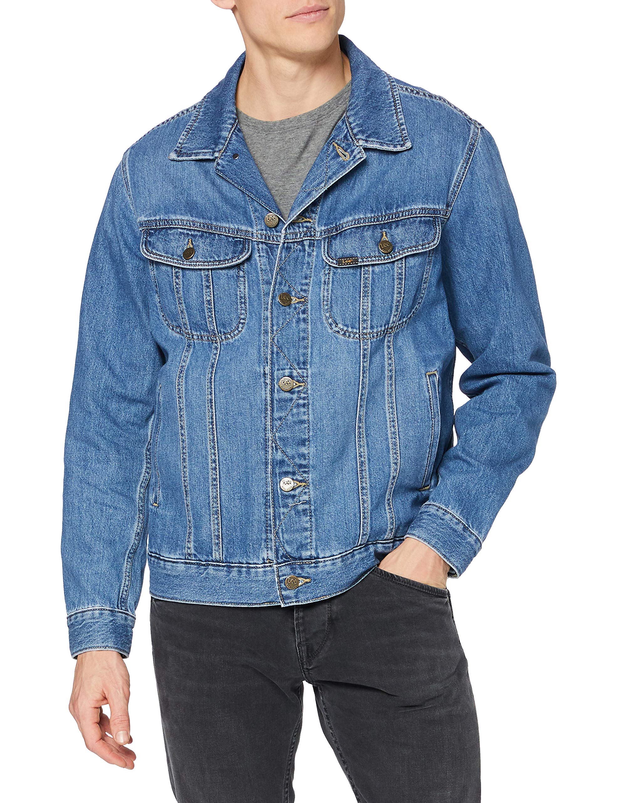 Lee Extreme Motion Rider Veste jean homme denim