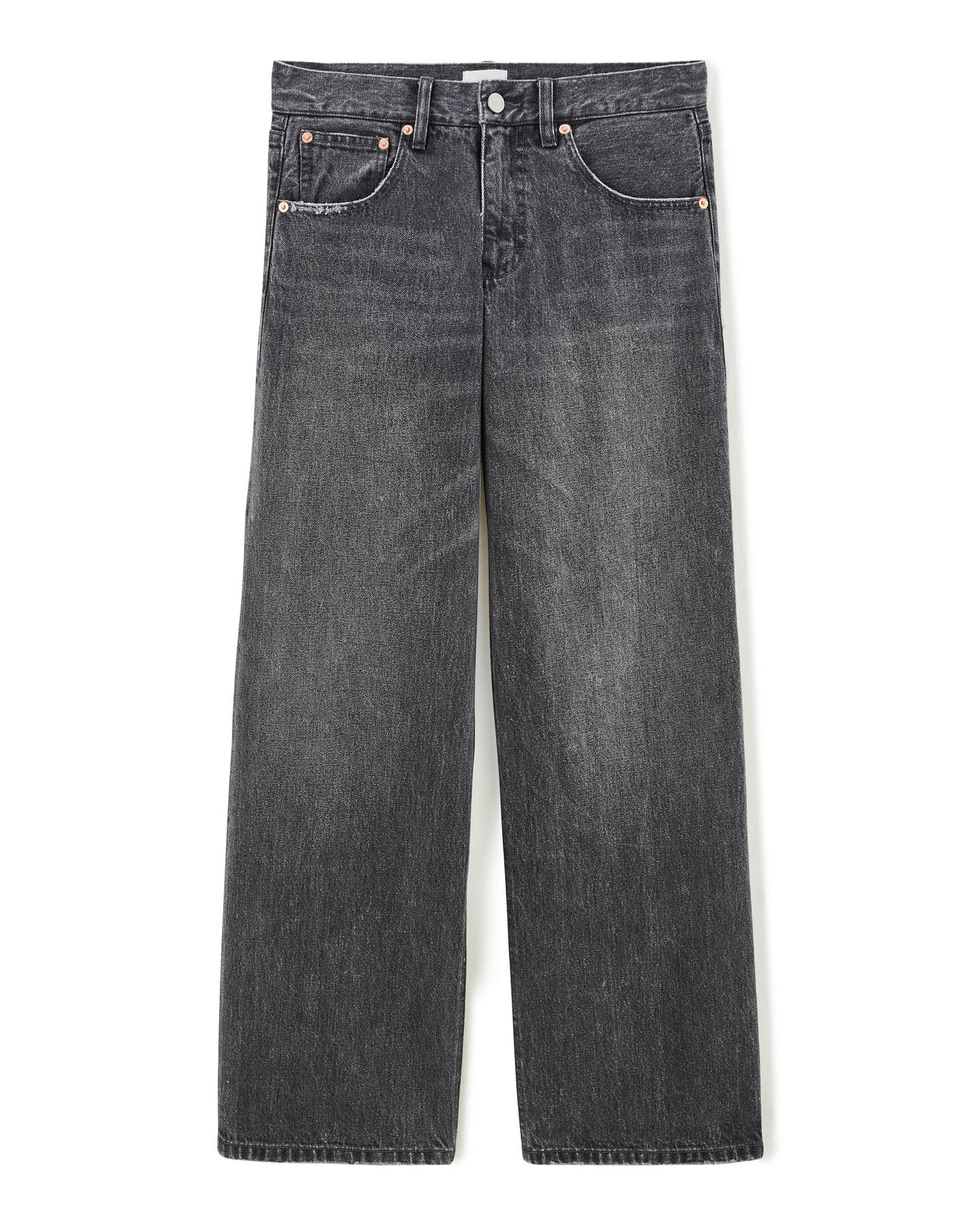 Labdip River Dusty Grey jean large gris cendré 100% coton
