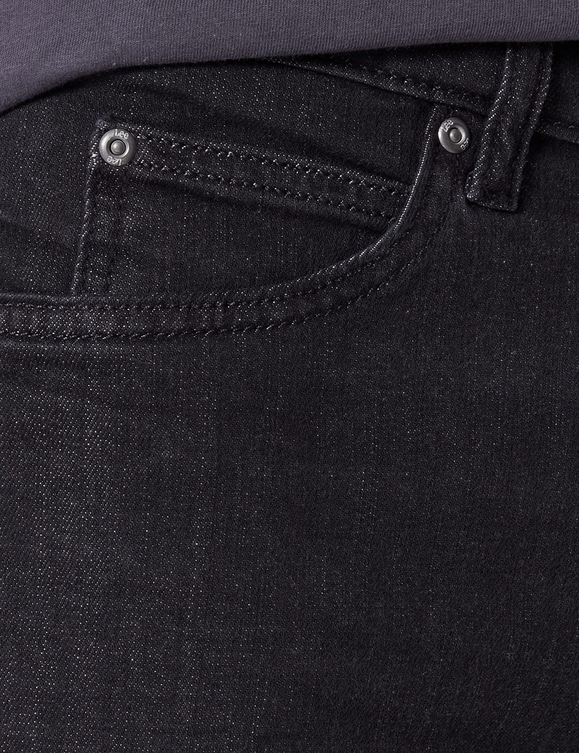 Lee Legendary short jean homme noir délavé extensible