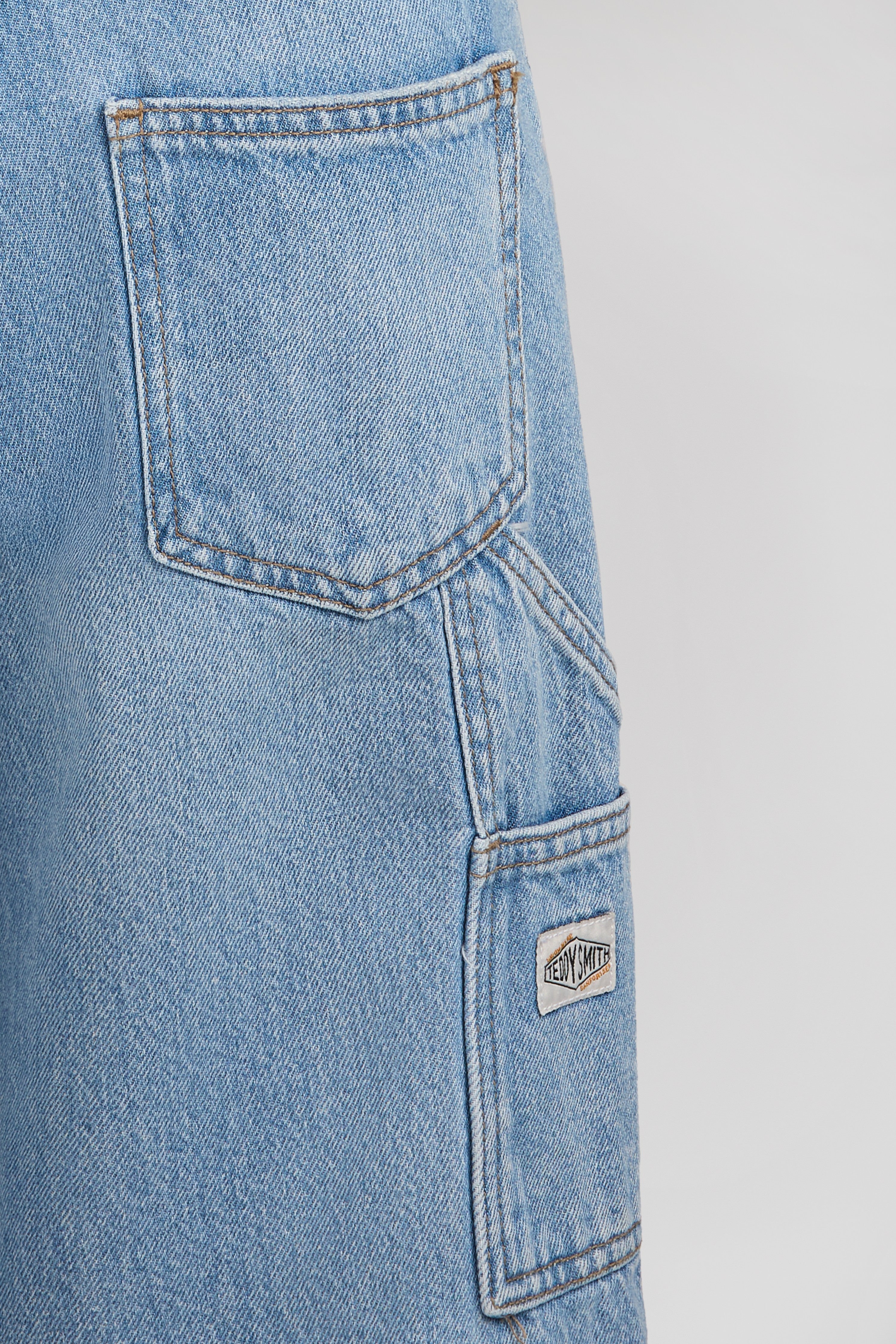 Teddy Smith S-Carpenter SH short denim indigo garçon