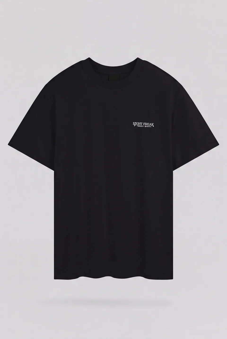 Teddy Smith T-Face MC T-shirt homme noir relaxed graphique
