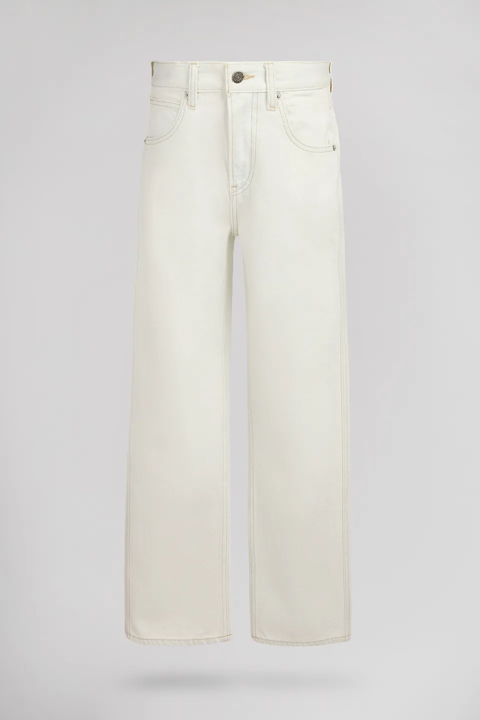 Teddy Smith Memphis Straigh JR jean droit super bleach