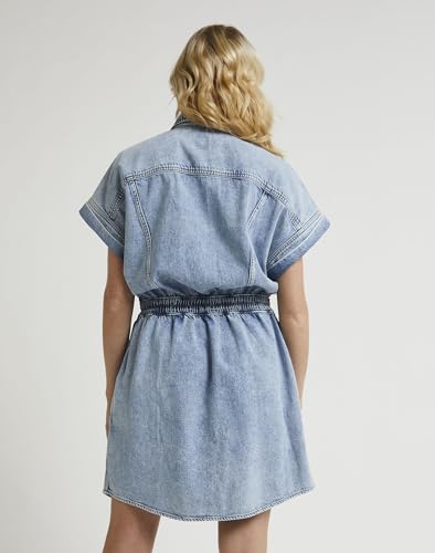 Lee Rider robe chemise denim femme XXL délavée