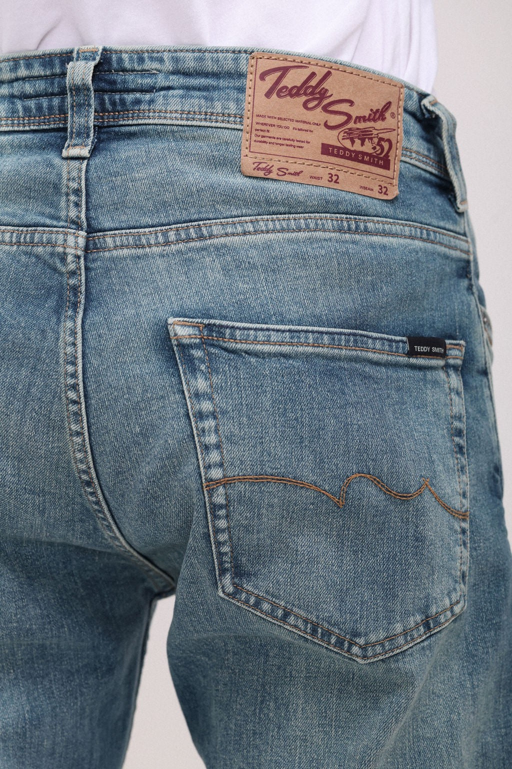 Teddy Smith Reg L34 jean droit indigo homme