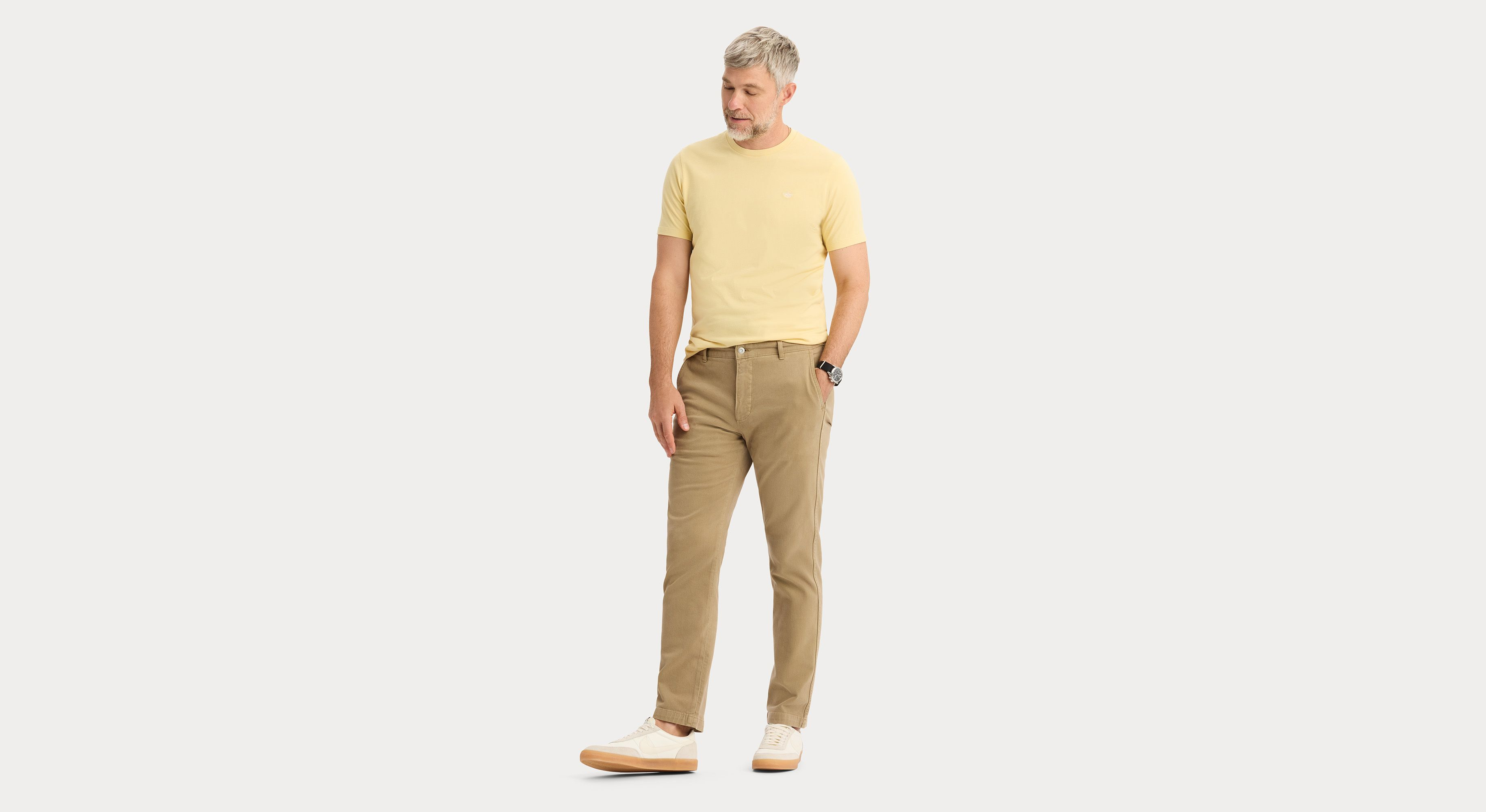 Dockers Original Chino Slim chino beige coupe slim