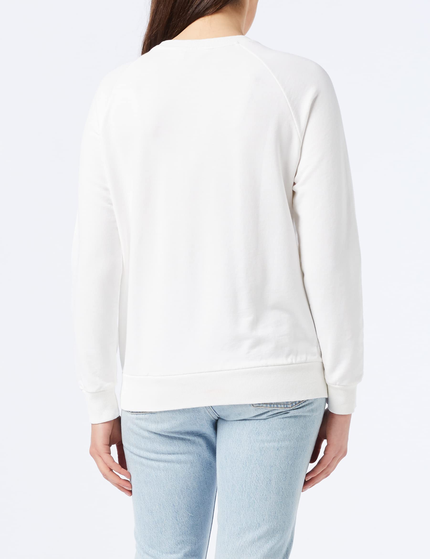 Lee Crew sweat-shirt femme délavé manches raglan