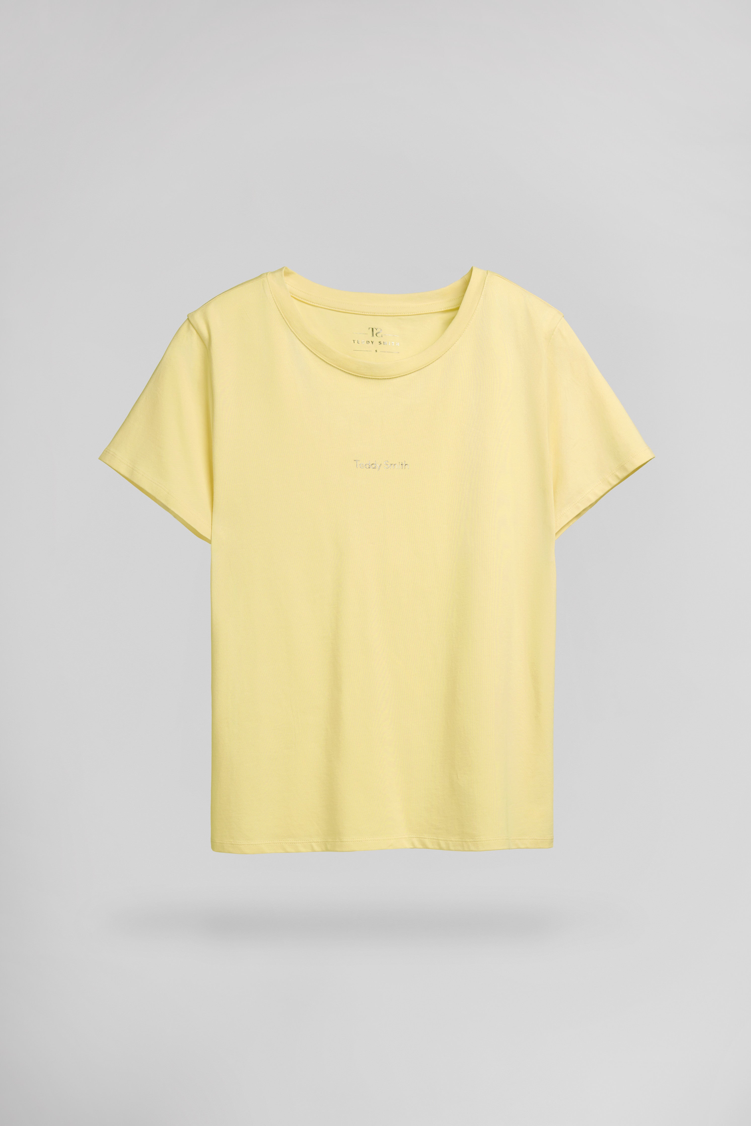 Teddy Smith T-Ribelle MC t-shirt jaune citron femme