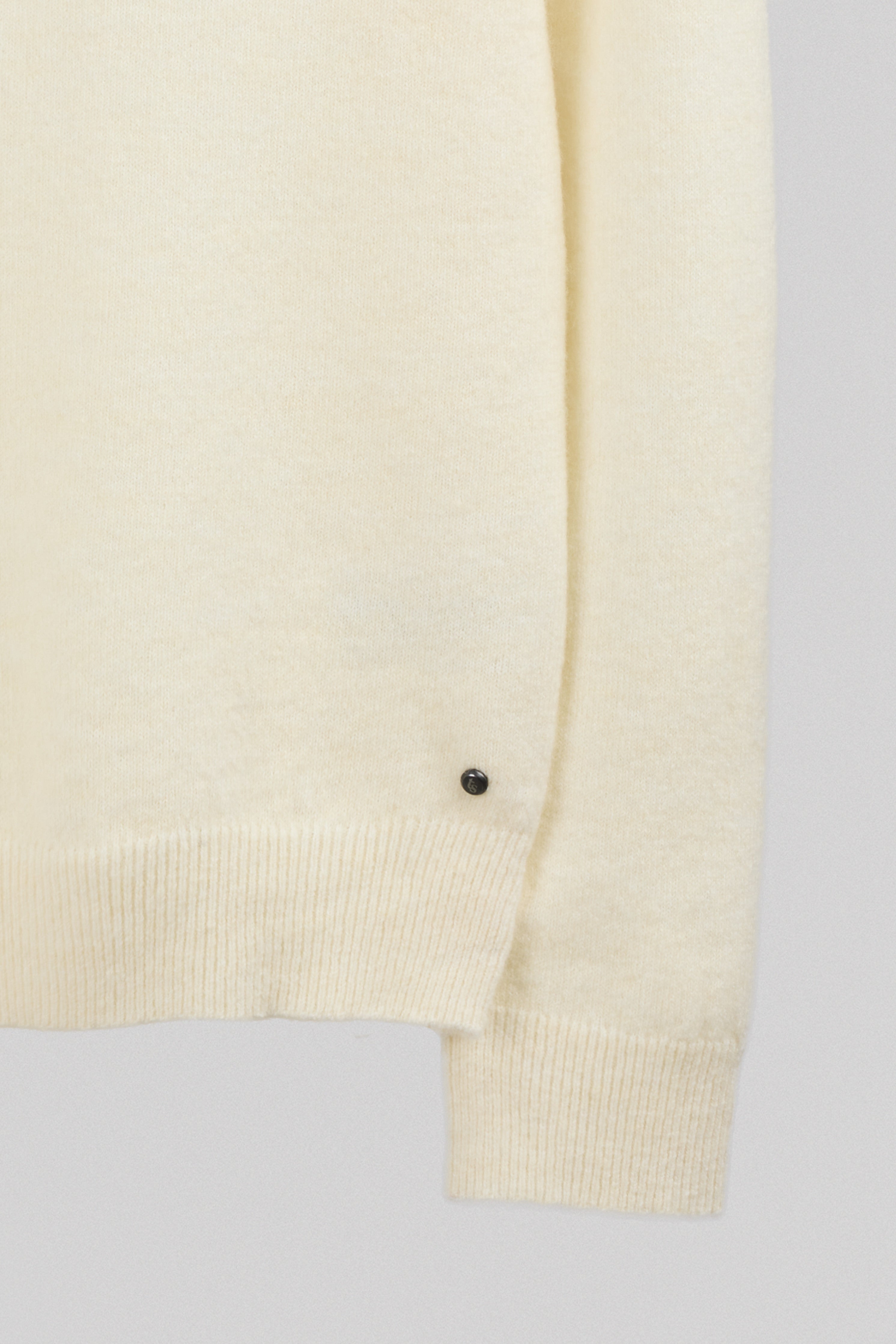 Teddy Smith P-Carter pull col montant naturel laine