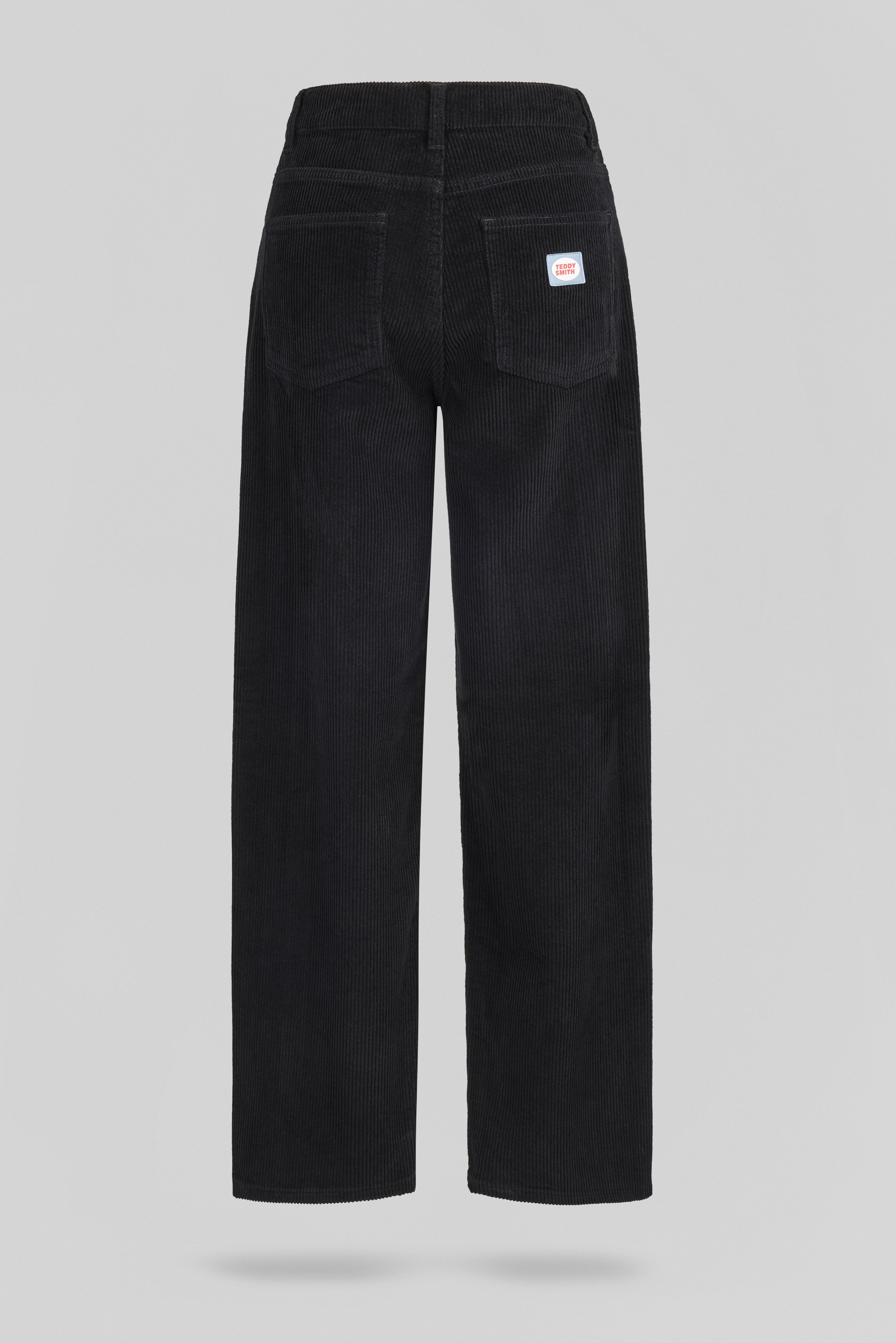 Teddy Smith Big Memphis Jr jean baggy noir velours garçon