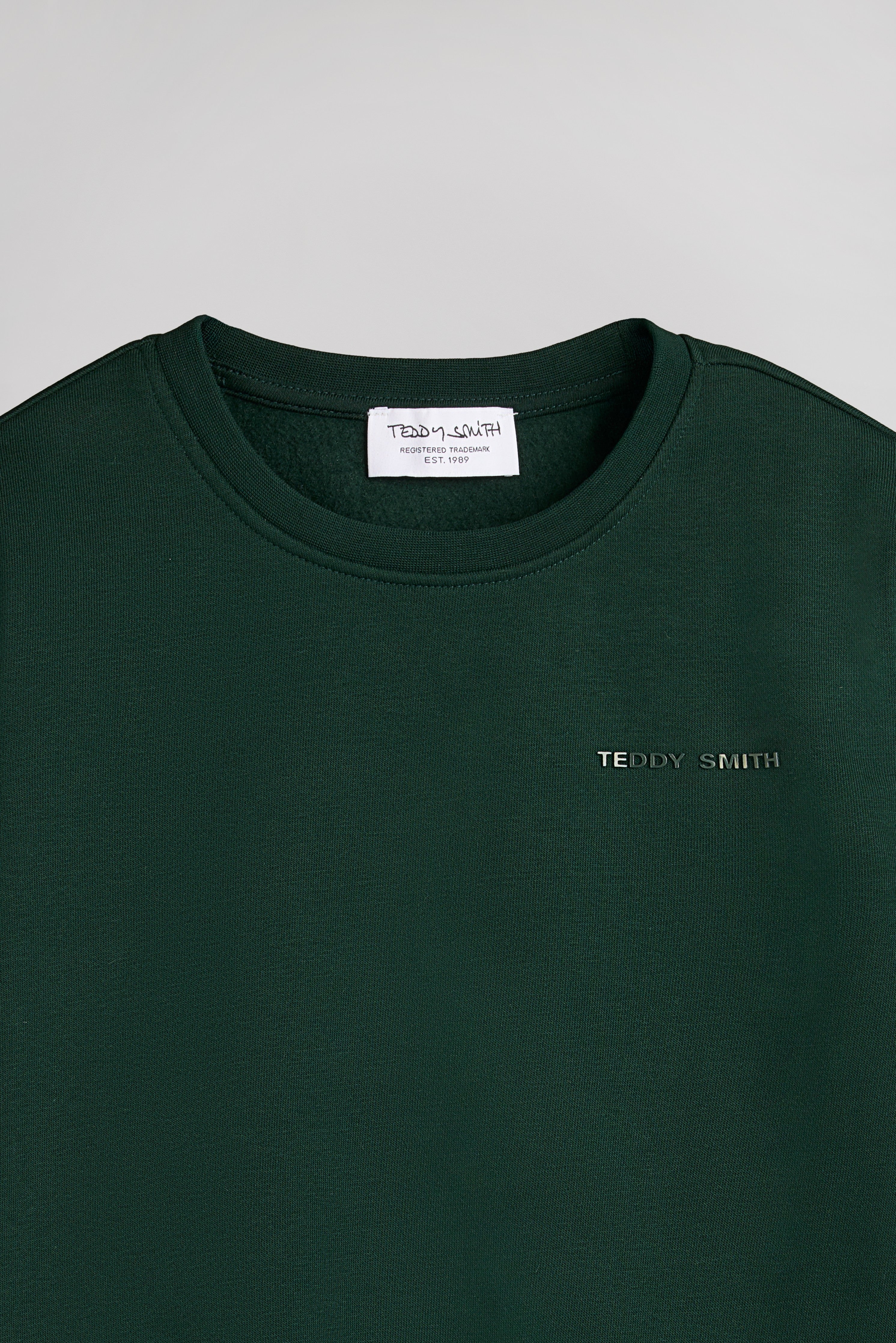 Teddy Smith S-Nark RC sweat garçon vert scarabé