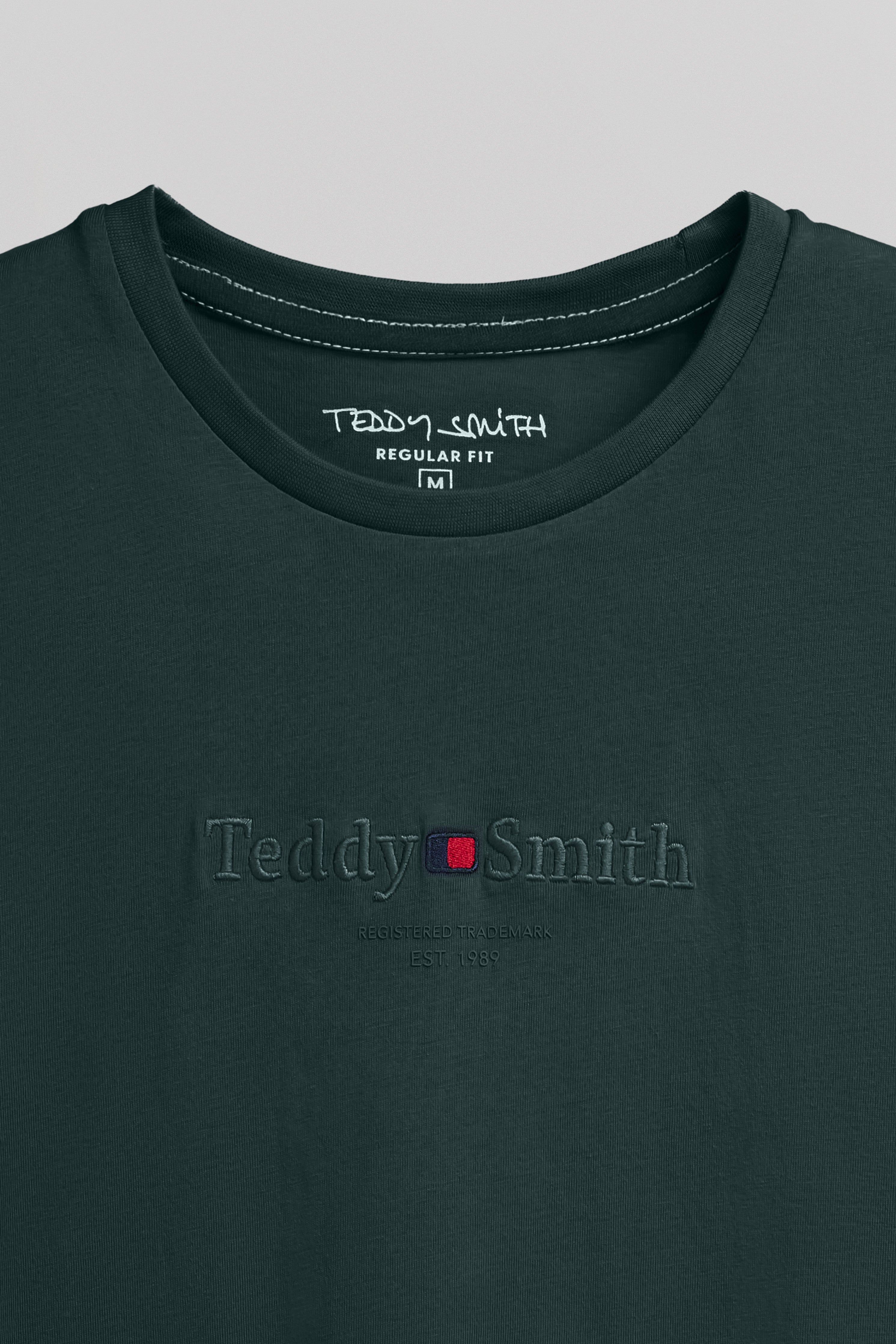 Teddy Smith T-Jim MC t-shirt vert pin