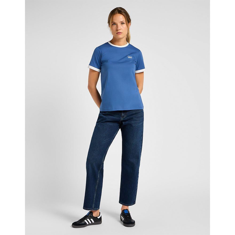 Lee Ringer Tee t-shirt femme bleu regular