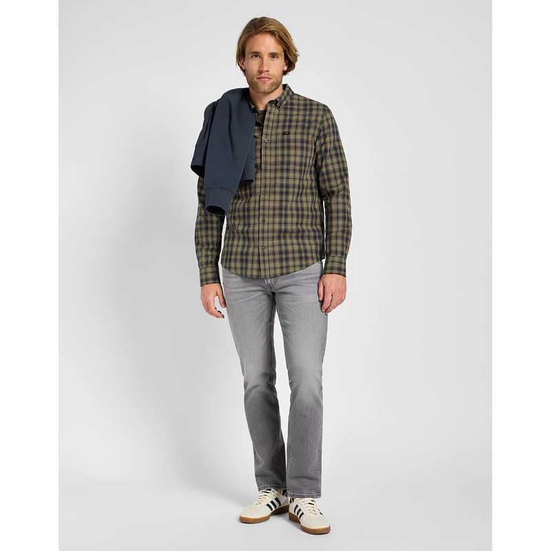 Lee Daren Zip Fly jean homme droit washed out