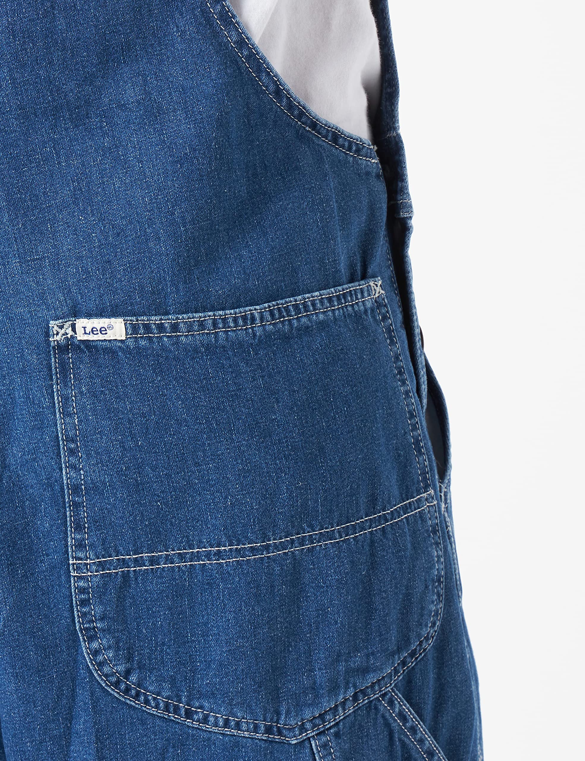 Lee Carpenter Bib jean femme coupe loose travail