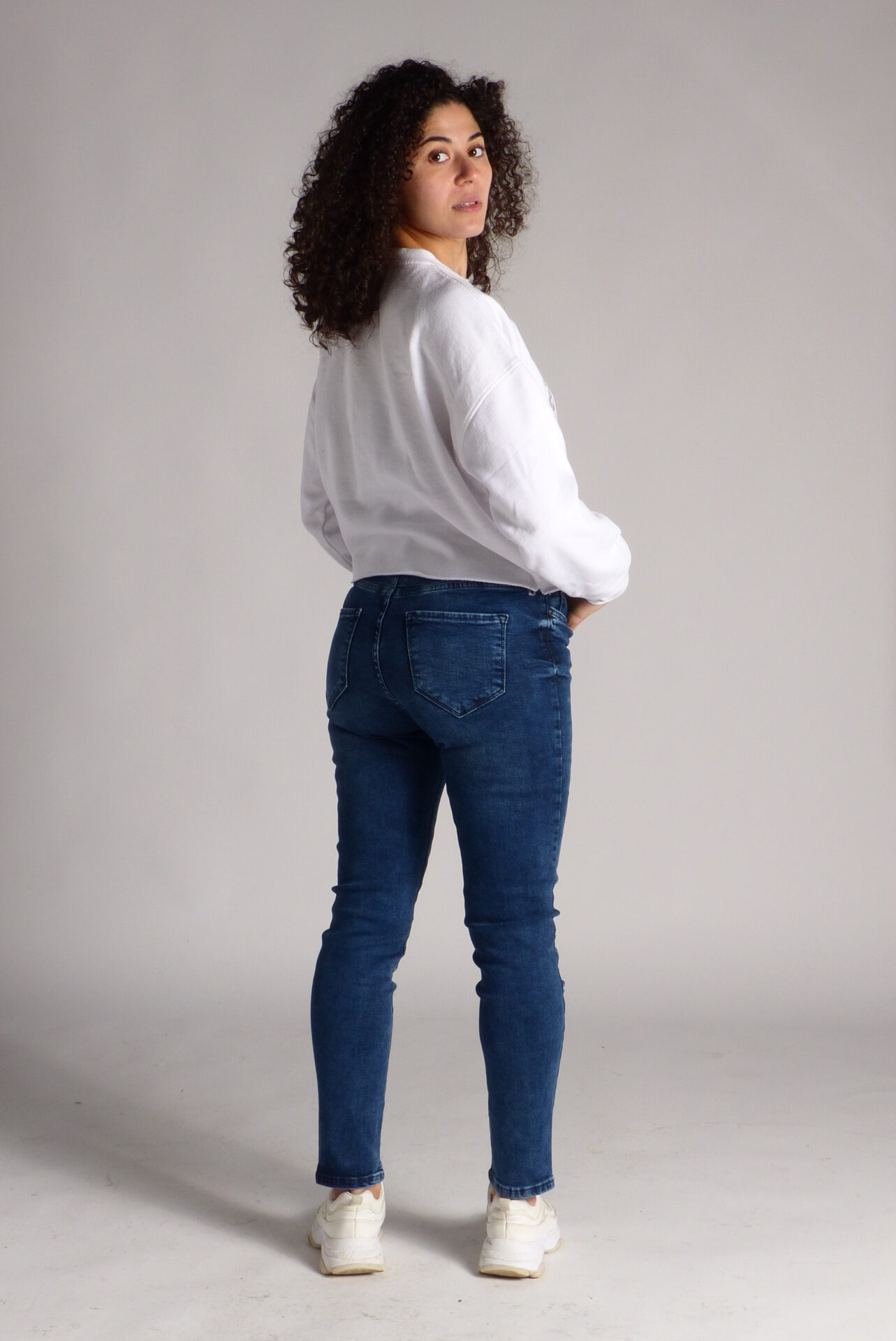 AA Spontané Slim Ultra Confortable jean bleu marine stretch