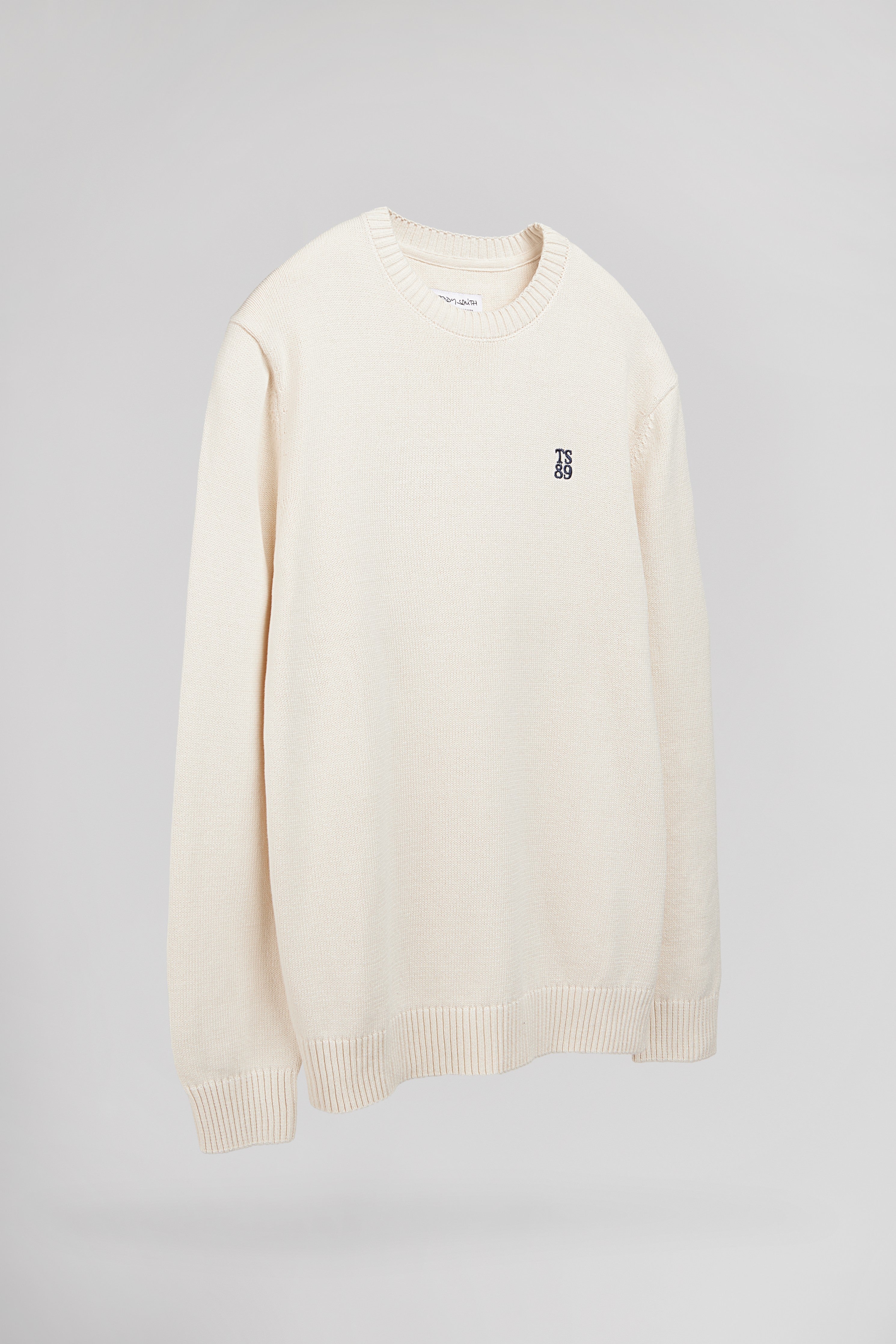 Teddy Smith P-Jimmy pull naturel maille fine