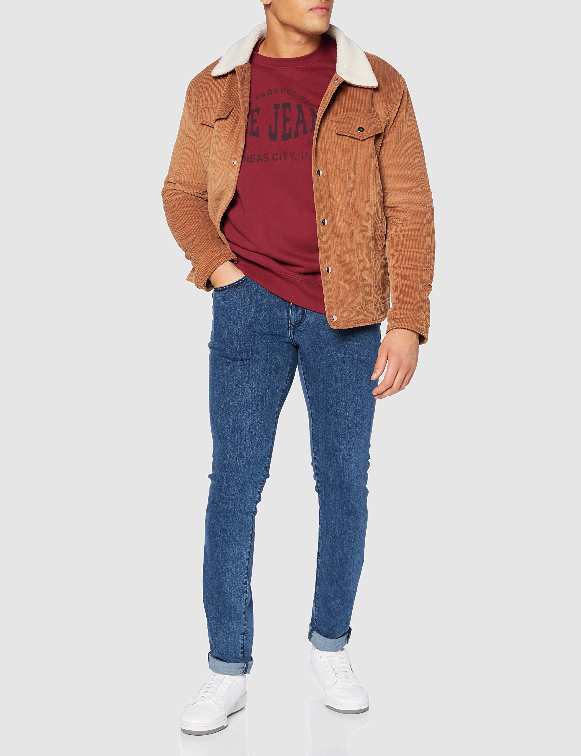 Lee Logo Crew SWS sweat homme col rond coton