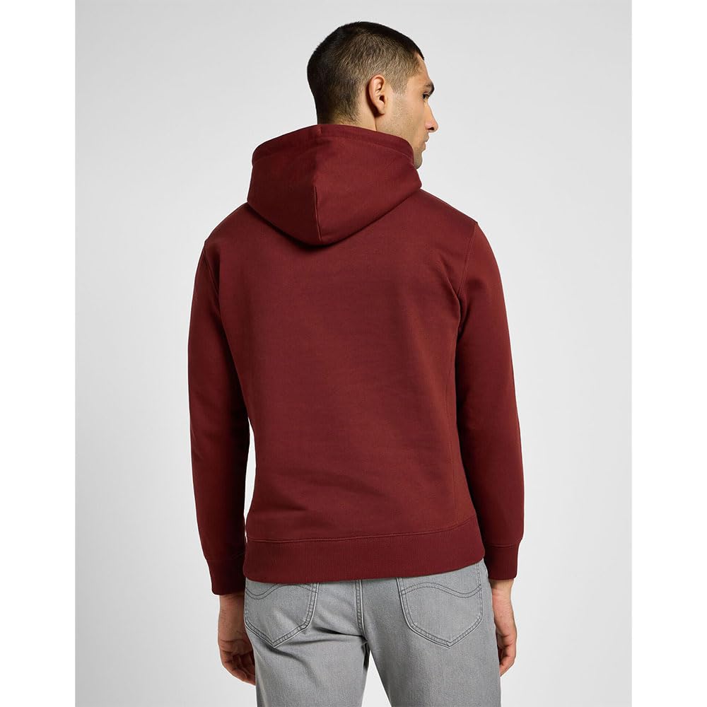 Lee Seasonal Hoodie sweat homme L bleu encre regular