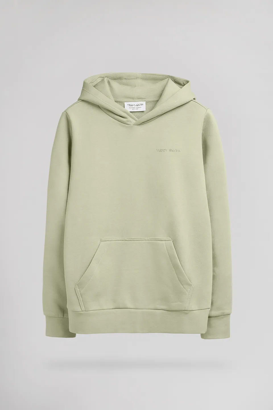 Teddy Smith S-Nark Hoody sweat capuche vert sauge enfant