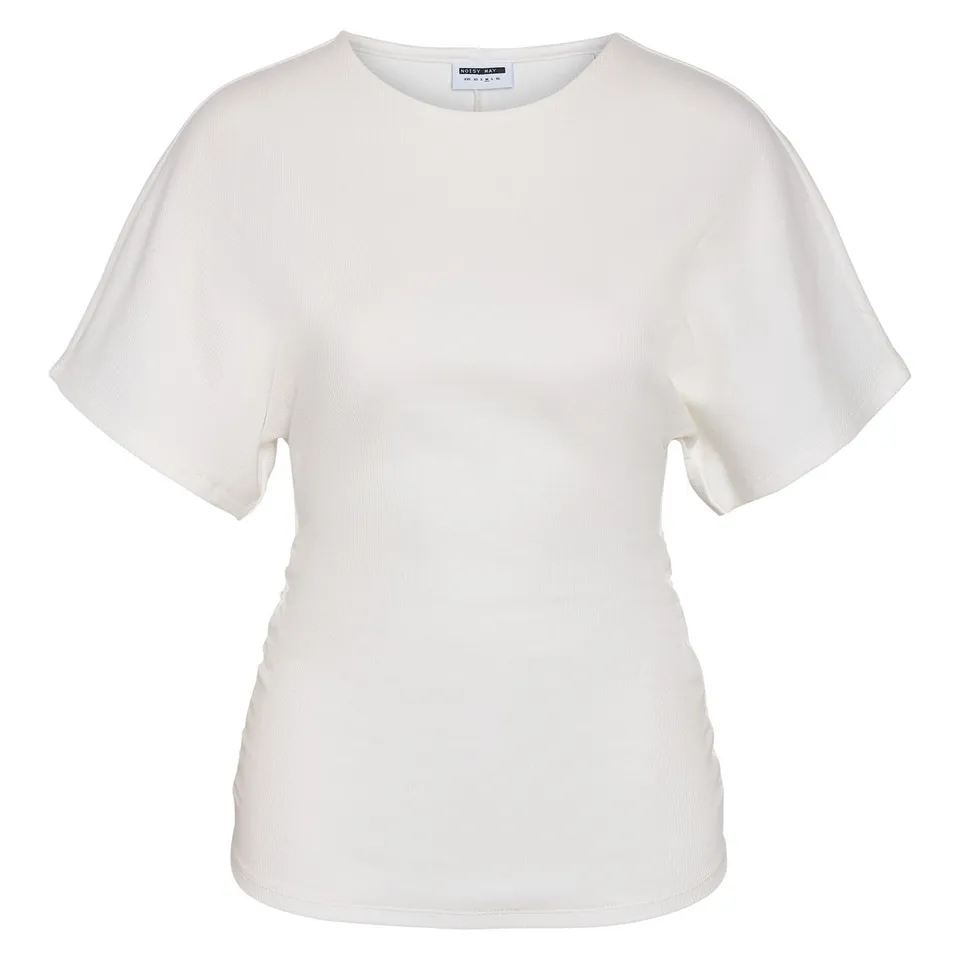Noisy May Abbi t-shirt froncé coton bio