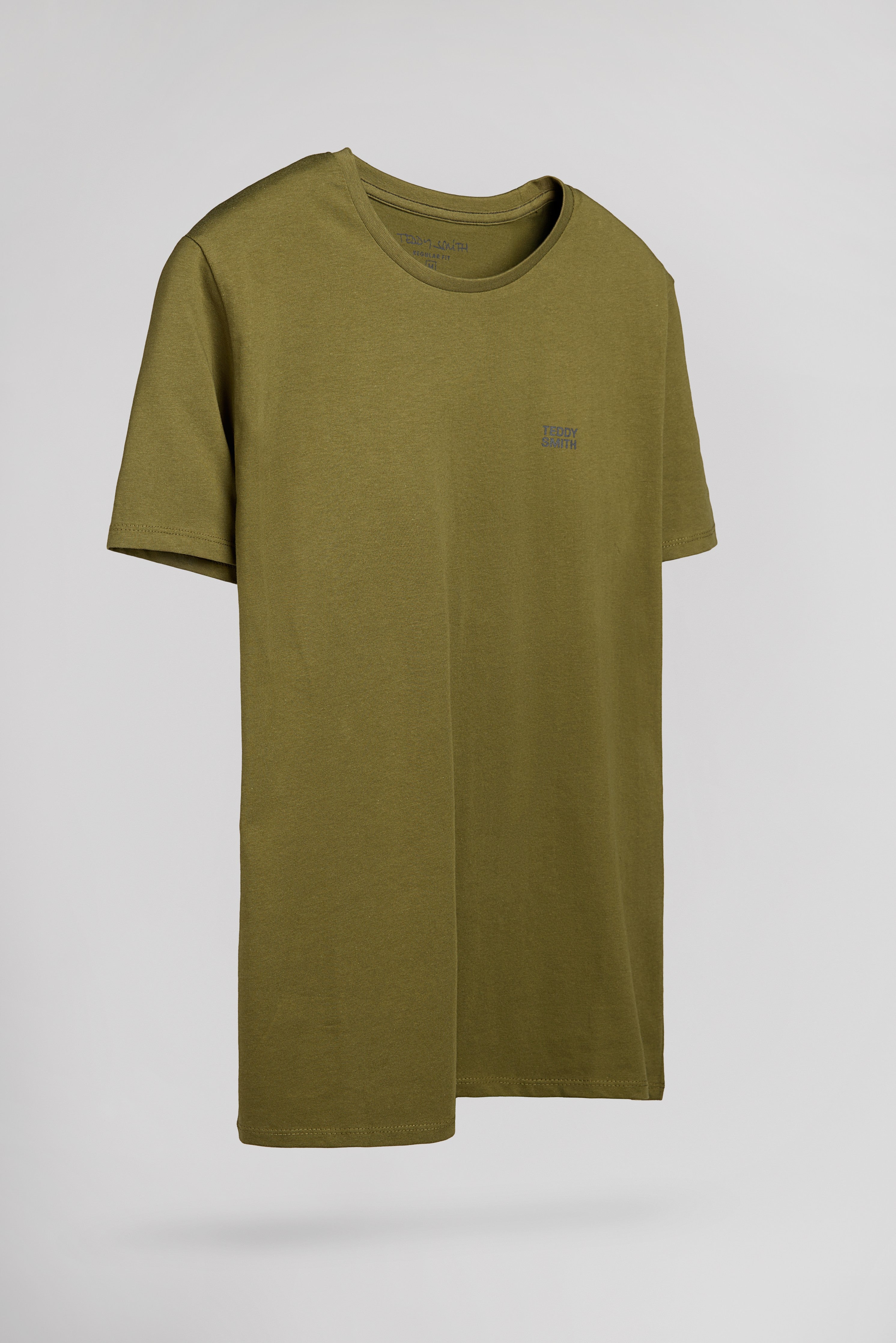 Teddy Smith The Tee 1 MC t-shirt olive coton