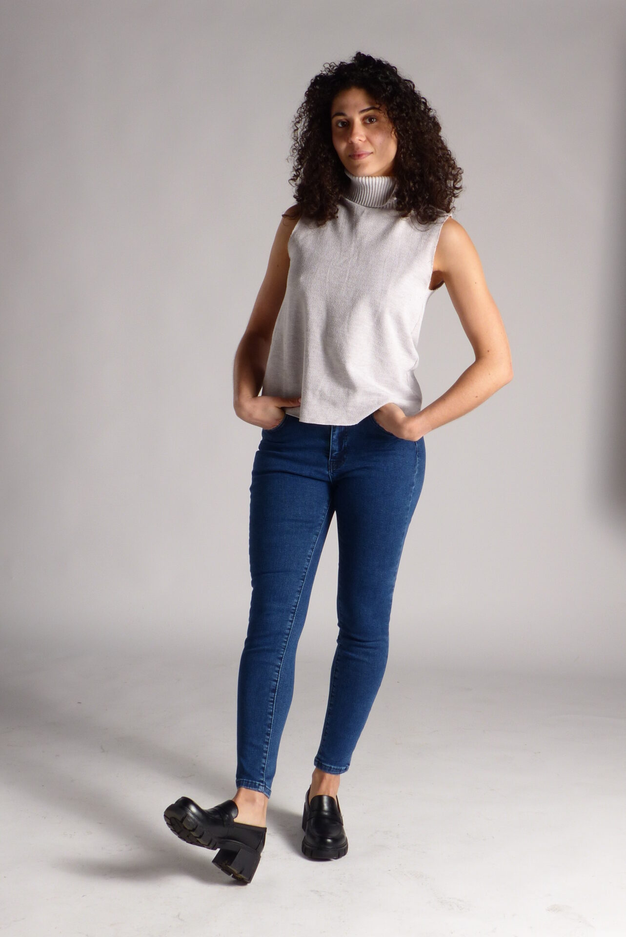 AA Spontané Skinny Ultra Confortable jean bleu foncé stretch
