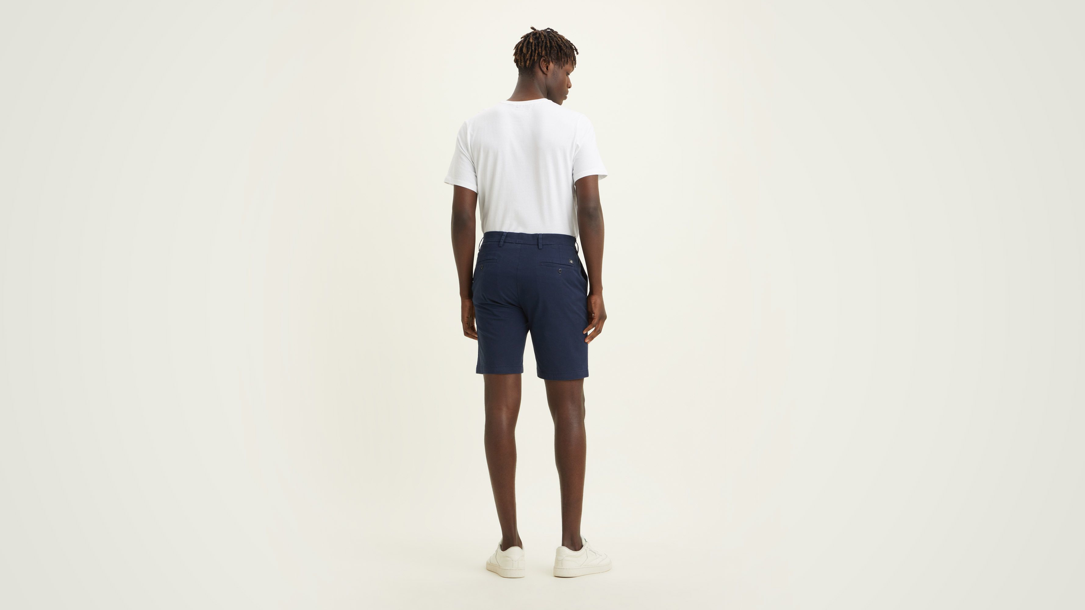 Dockers Supreme Flex Modern short chino bleu stretch