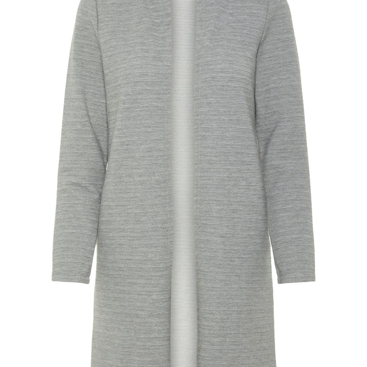 Noisy May cardigan long col rond polyester stretch