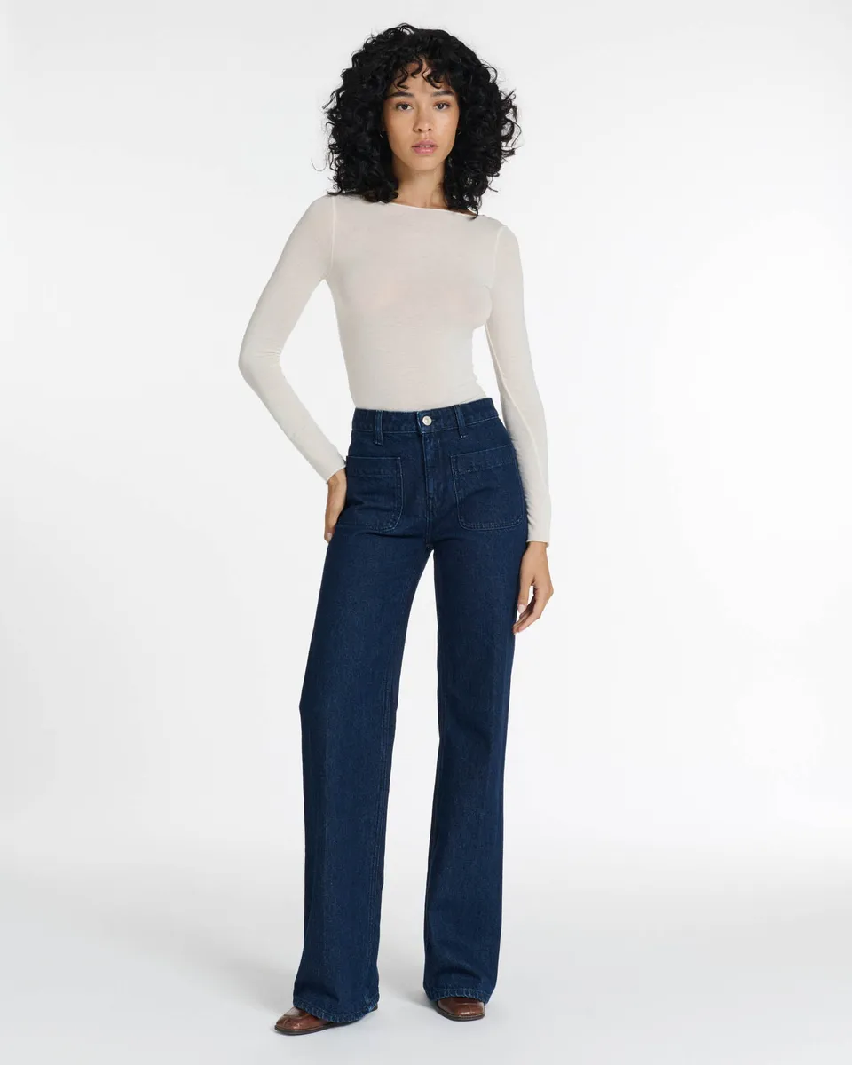 Labdip Nina jean flare brut BR 70 coton stretch