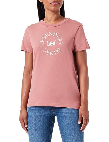 Lee Legendary tee-shirt femme XS mauve coton