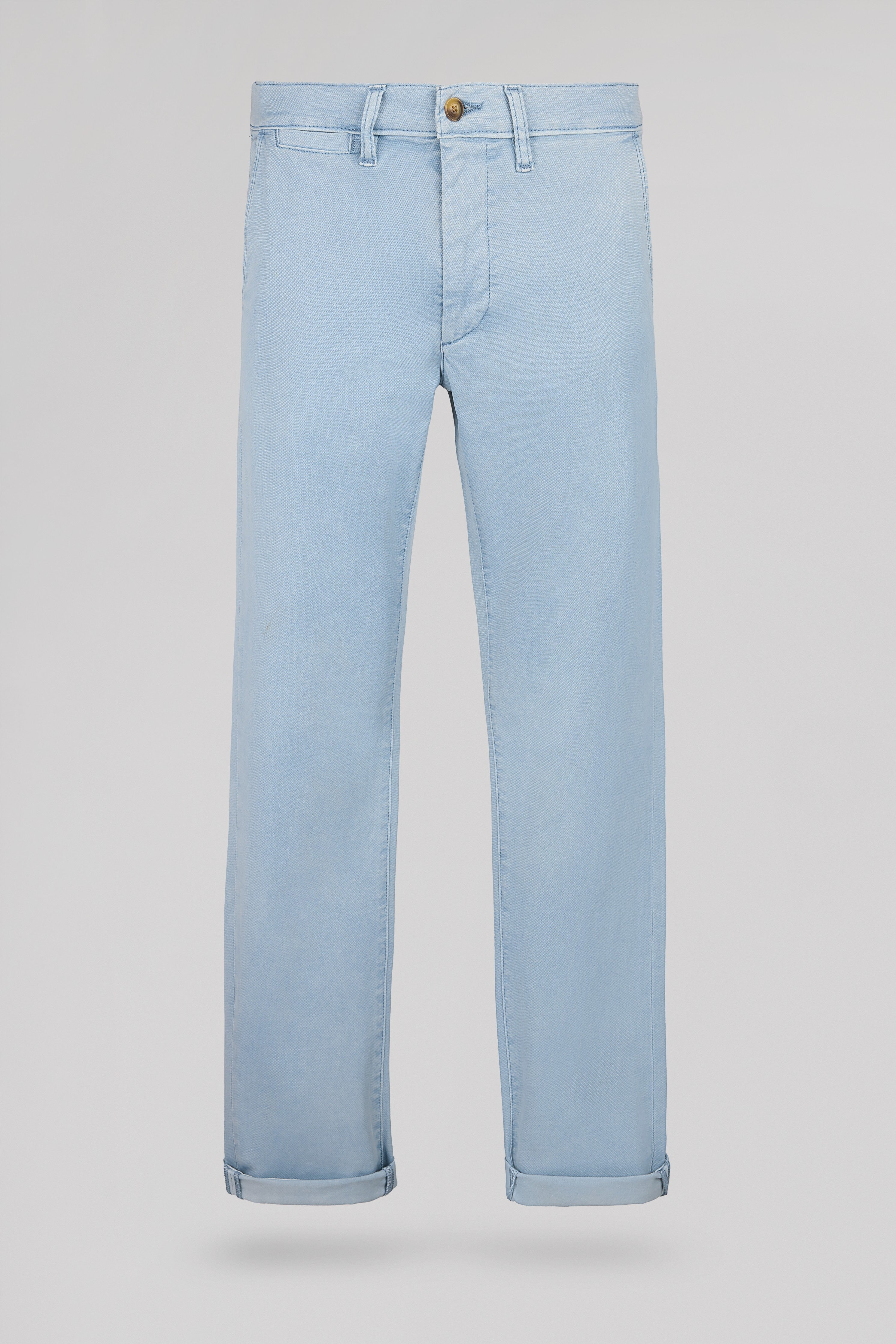 Teddy Smith Pallas Chino JA pantalon slim bleu gris stretch