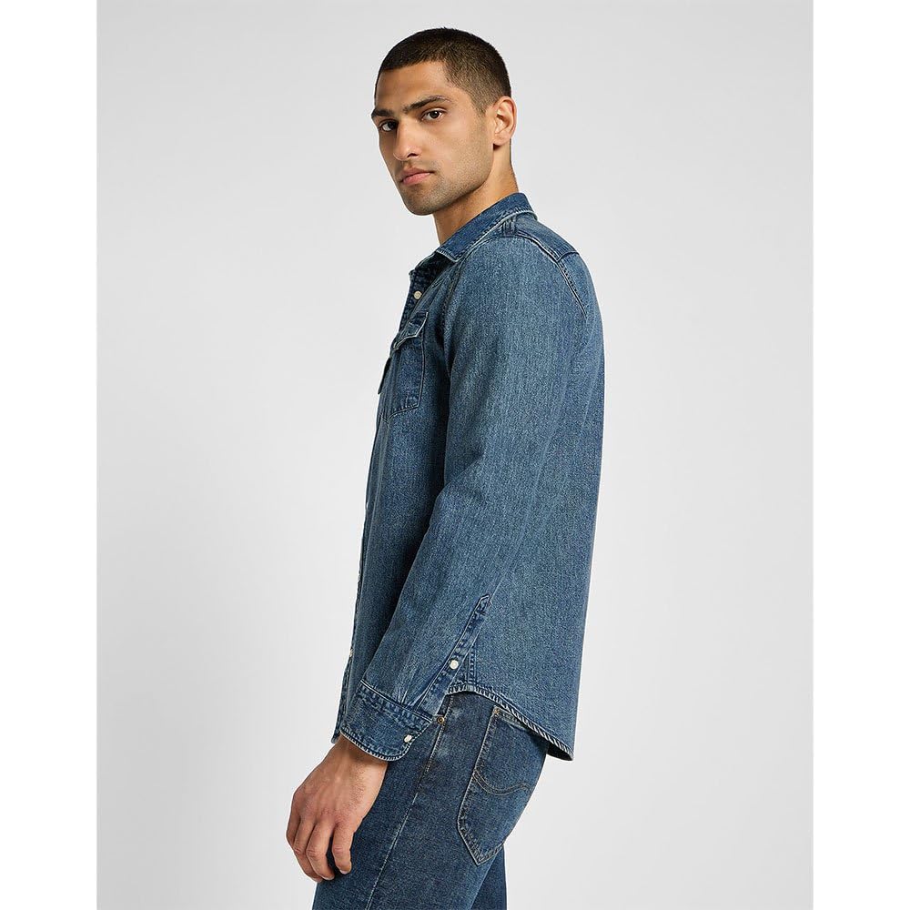 Lee Regular Western chemise homme noire coupe regular coton