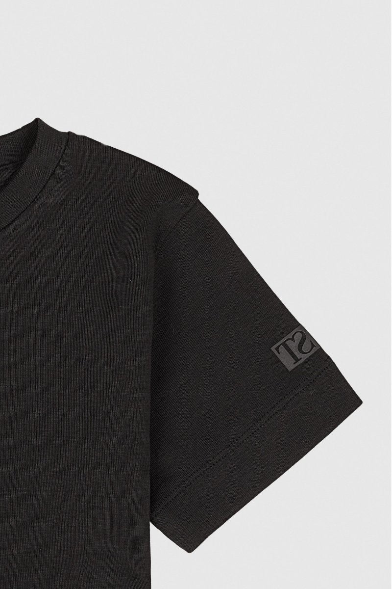 Teddy Smith T-RIBOU MC JR t-shirt fille noir