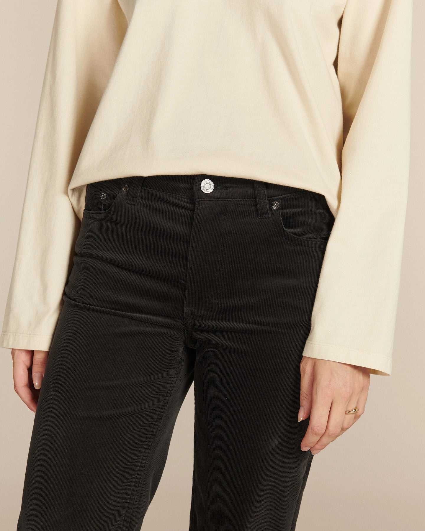 Labdip Nikky Velvet Ardoise pantalon flare velours