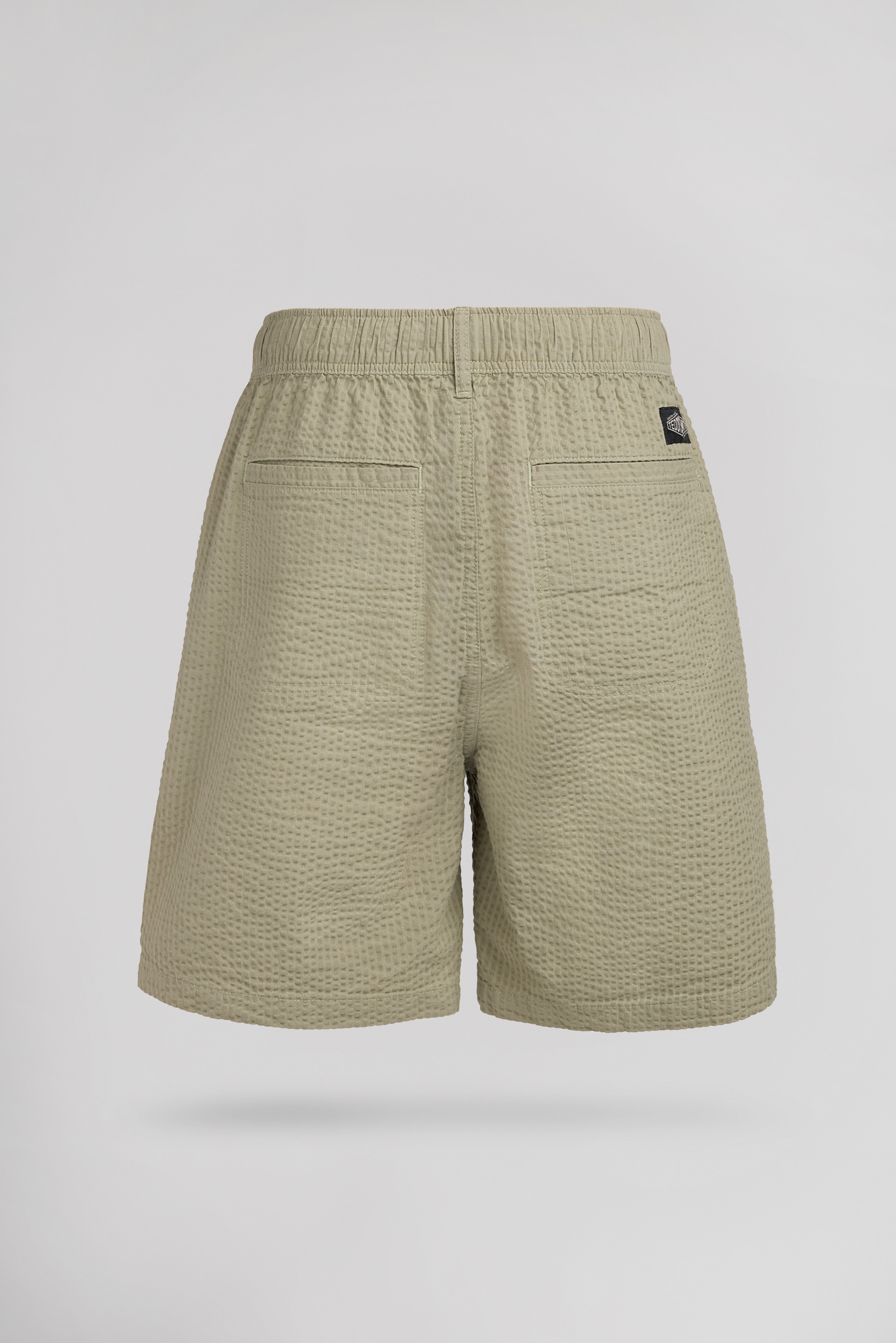 Teddy Smith S-Kyo SH JR short seersucker bleach kaki garcon