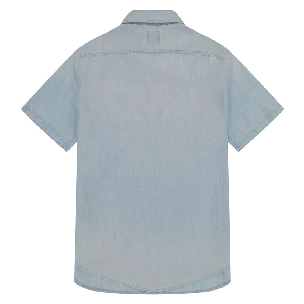 Lee Chambray Utility Shirt chemise femme L bleu clair
