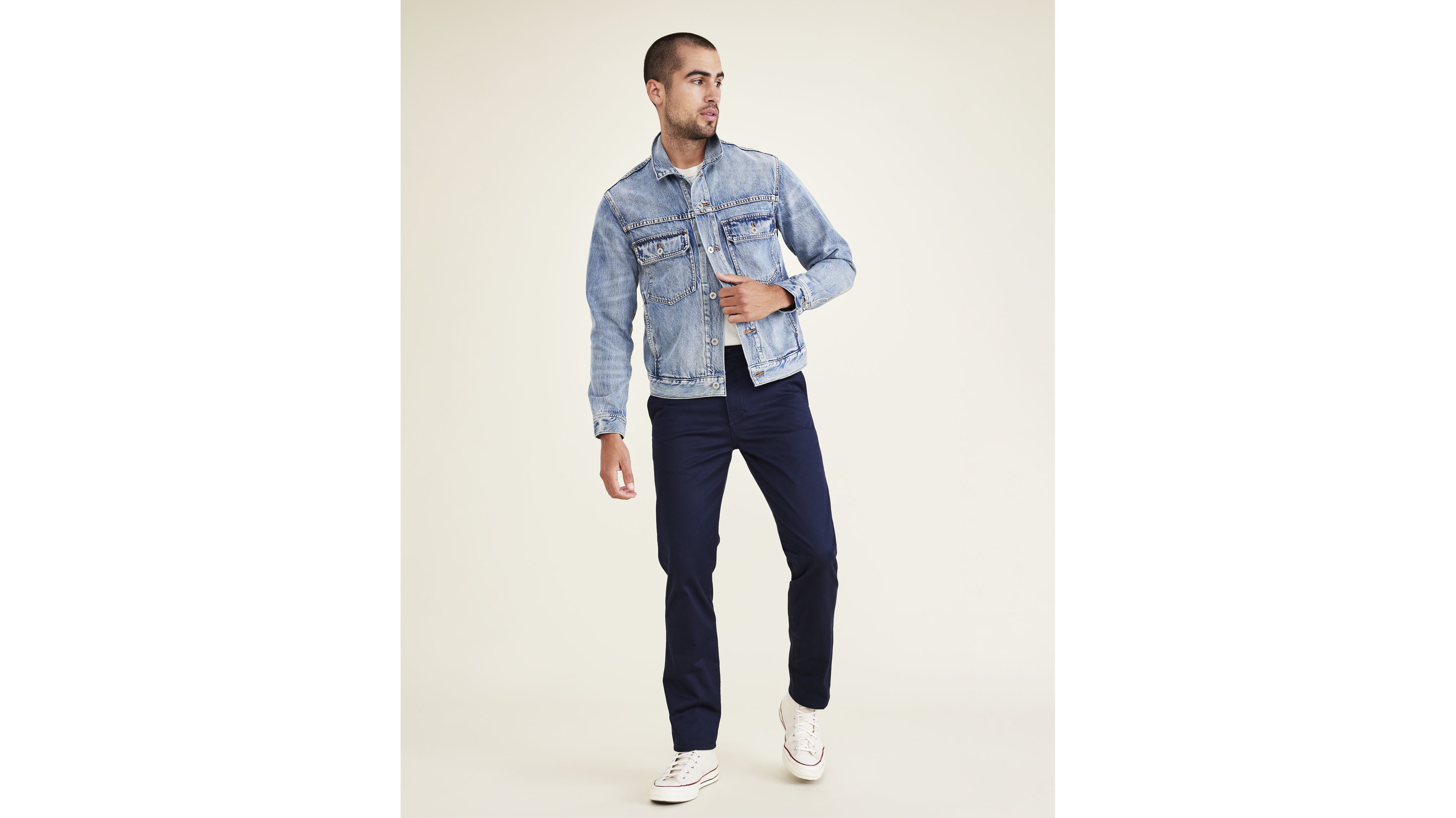 Dockers Original Chino pantalon chino bleu marine stretch