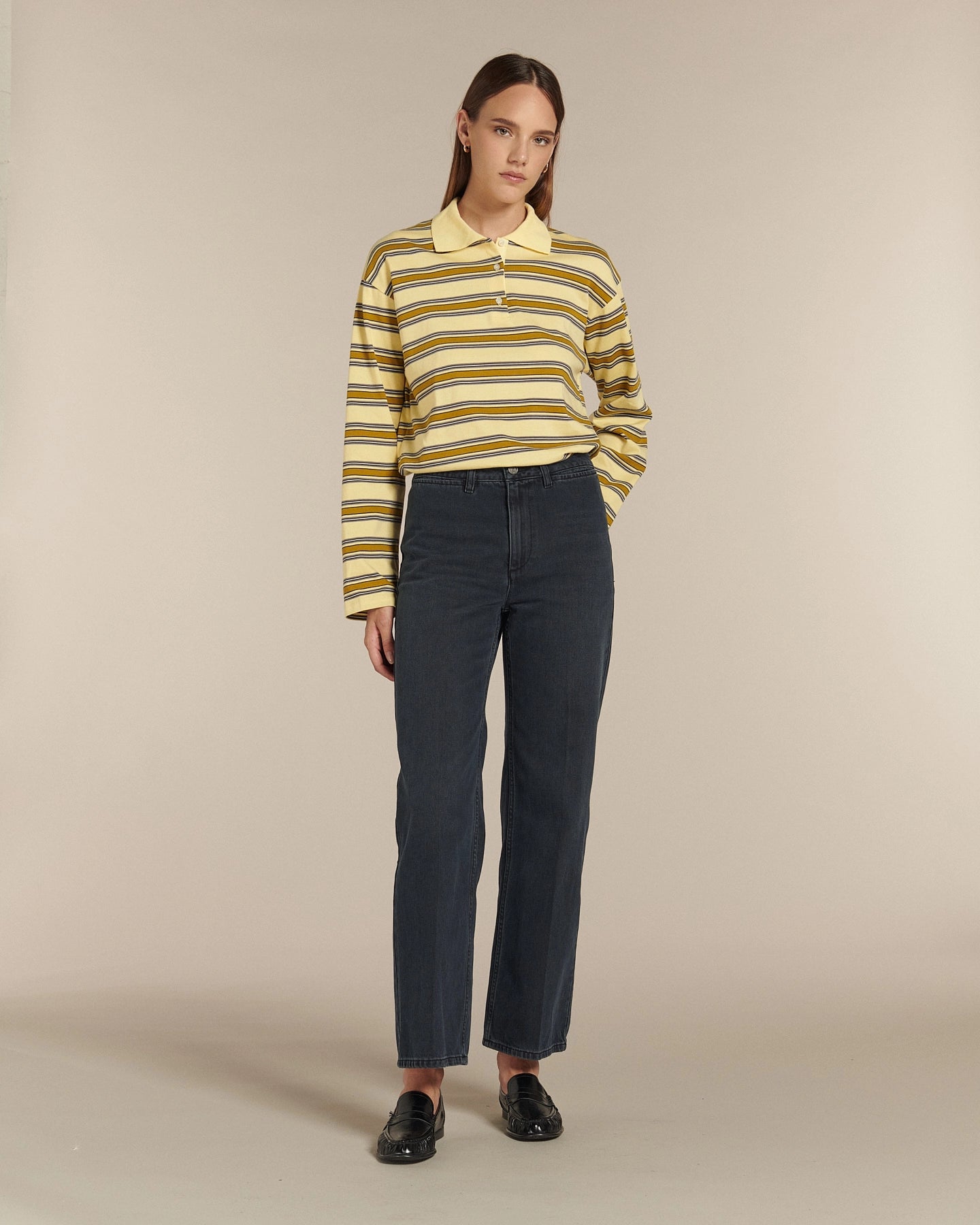 Labdip Swann Cloudy Blue jean droit taille haute
