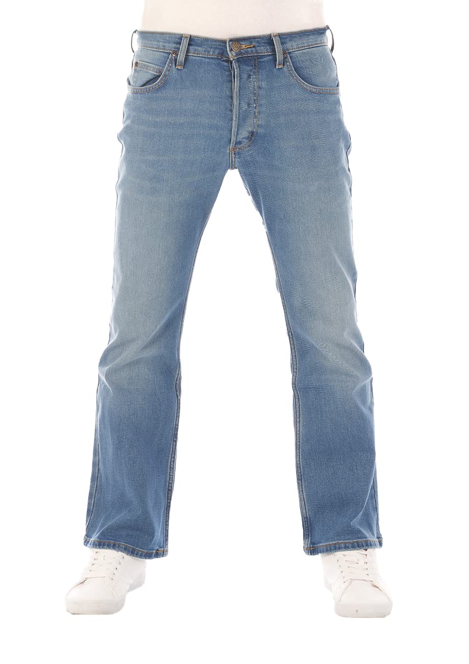 Lee Denver jean homme bootcut bleu denim stretch coton