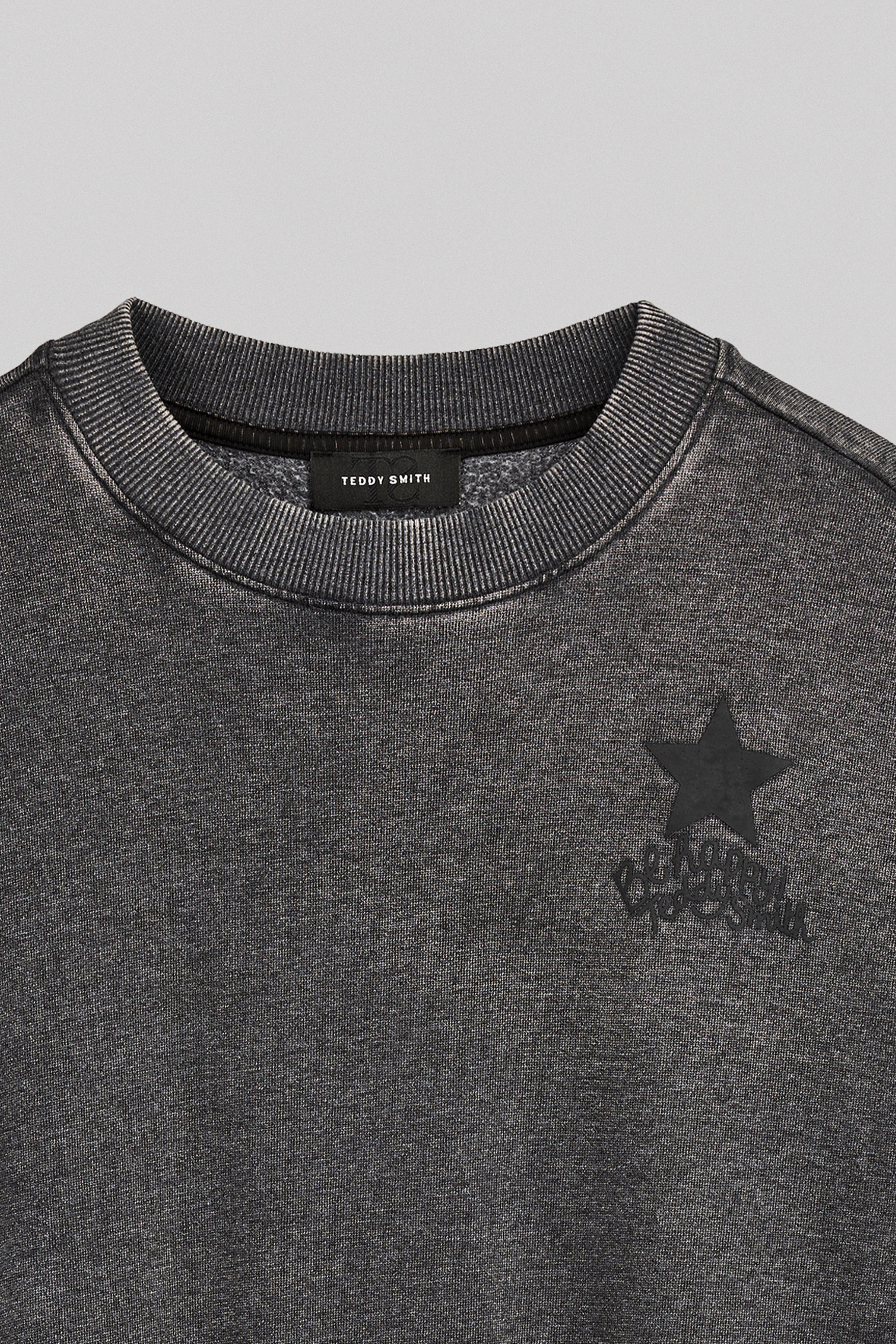 Teddy Smith S-Amour RC Jr sweat noir fille