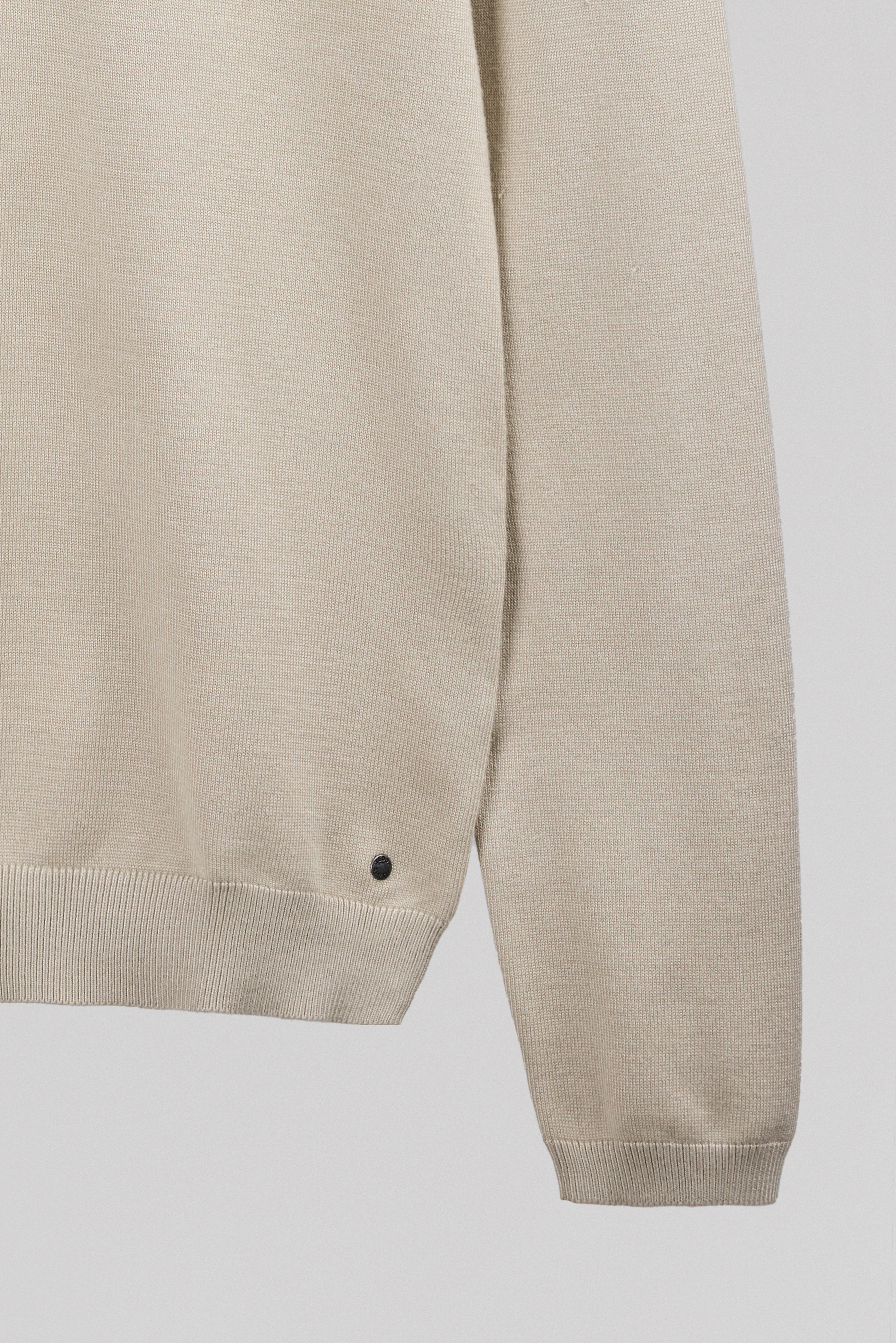 Teddy Smith P-Nitty ML polo manches longues beige coupe droite