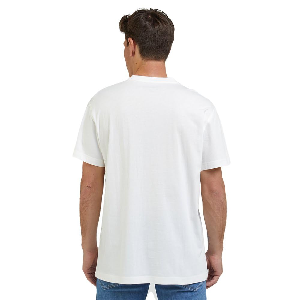 Lee WW Tee t-shirt homme XL écru coton