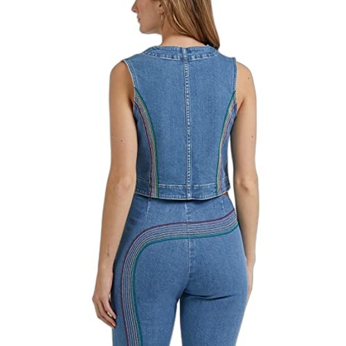 Lee Pride Rainbow gilet femme XL bleu clair arc-en-ciel