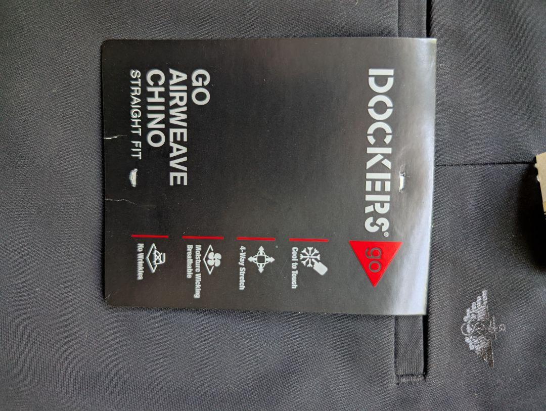 Dockers Go chino droit bleu Navy
