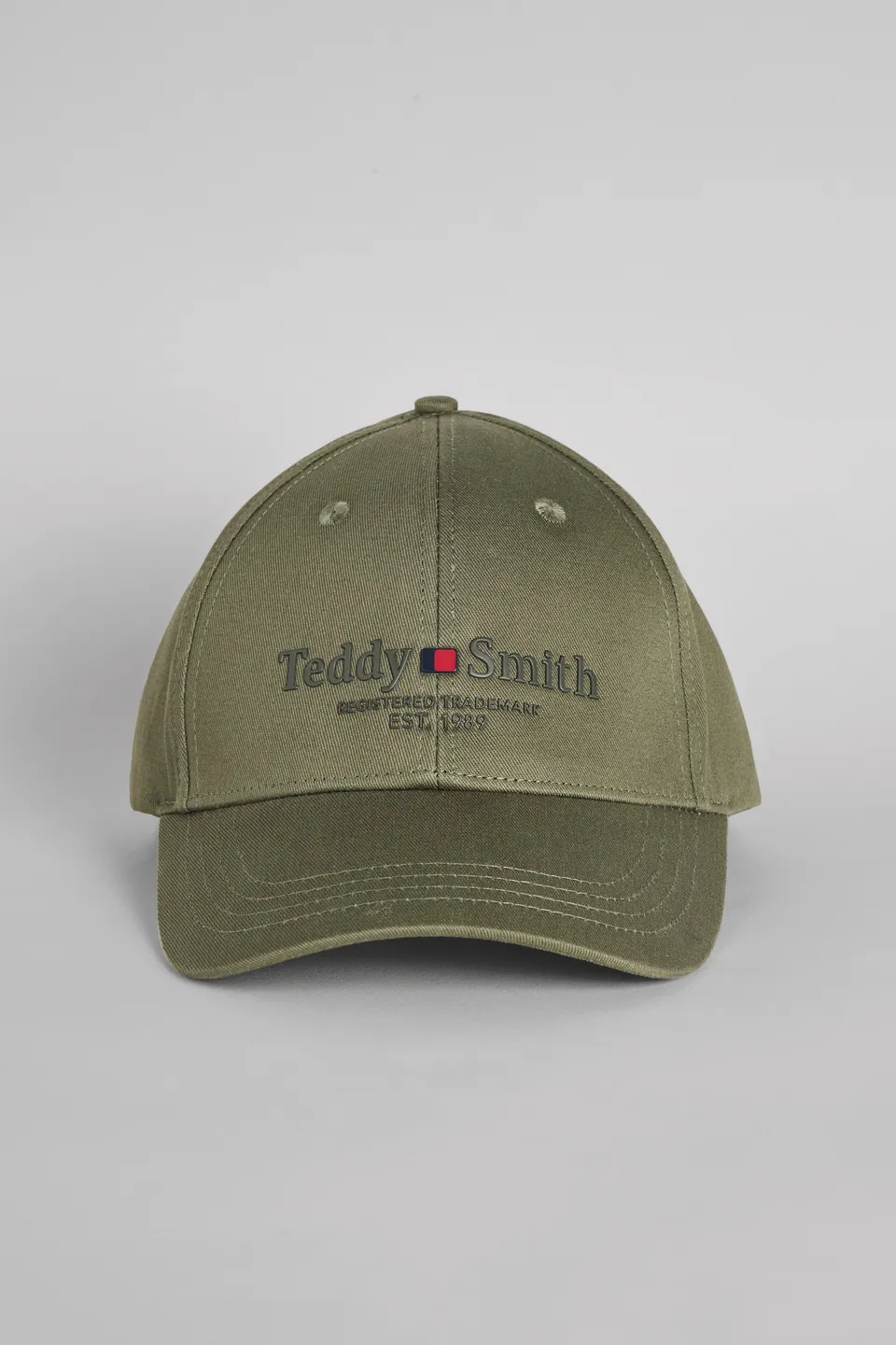Teddy Smith C-Jim casquette coton dusty kaki
