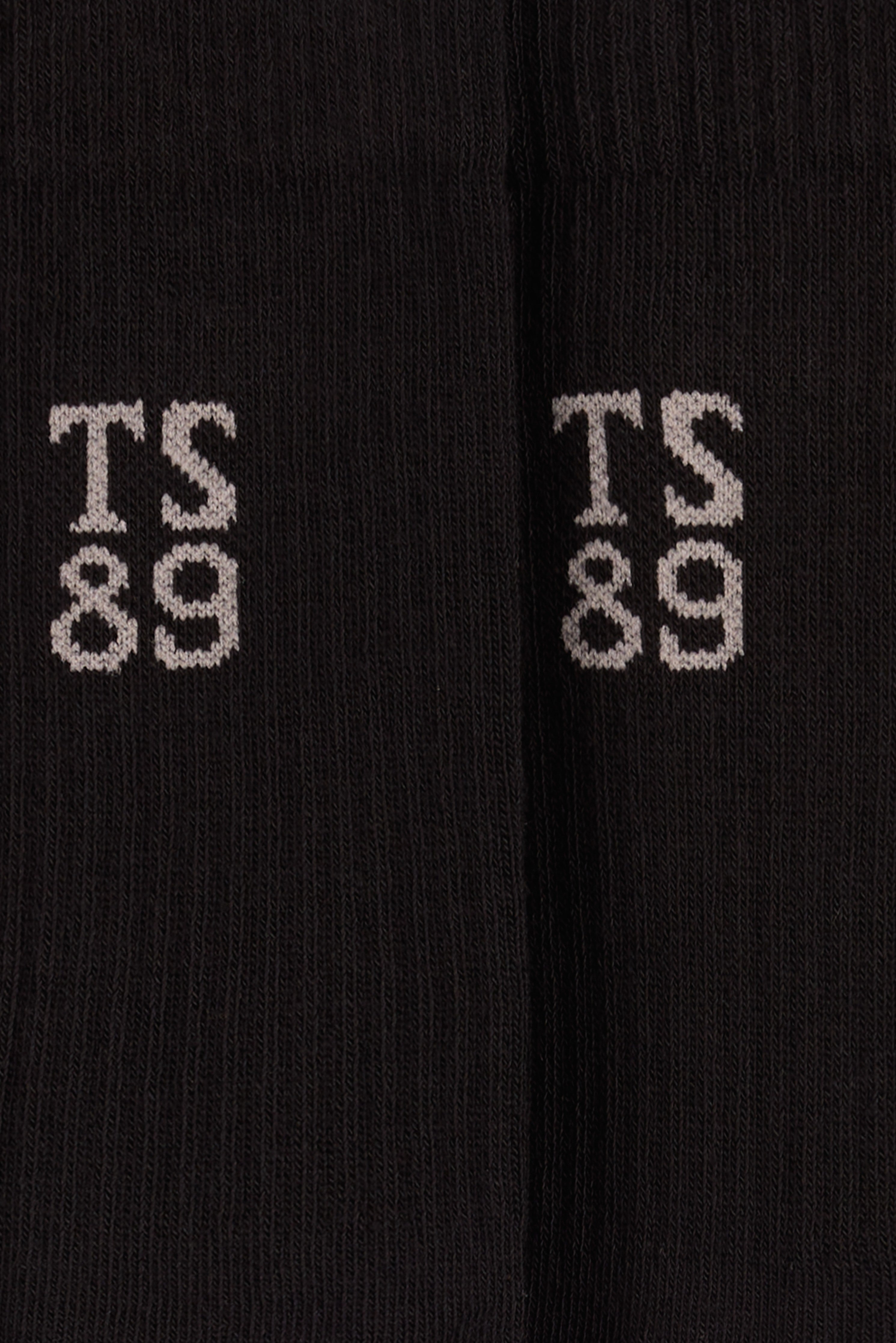 Teddy Smith 89 chaussettes homme noir lot 3 coton